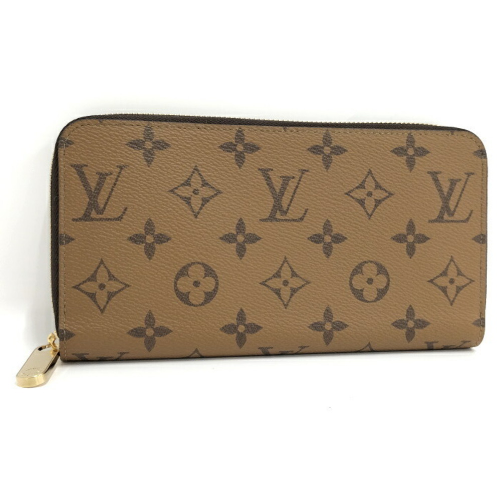 Louis Vuitton Monogram Reverse Round Zipper Long Wallet